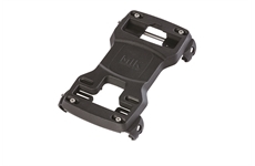 BASIL MIK Adapterplatte, für Gepäckträger von 10-17cm (schwarz)
