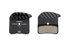Shimano Scheibenbremsbeläge H03A Resin Typ H Kühlrippen (grau)