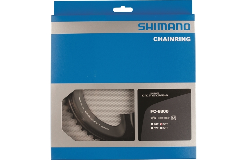 Shimano Ultegra FC-6800 Kettenblatt 2x11-fach, LK 110, 50T