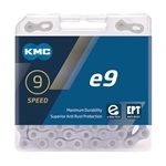 KMC Kette e9 EPT 9-Fach 136 Glieder Antirost KMC Kette e9 EPT 9-Fach 136 Glieder Antirost