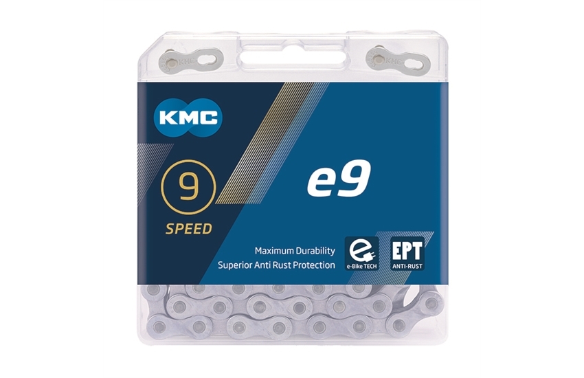 KMC Kette e9 EPT 9-Fach 136 Glieder Antirost