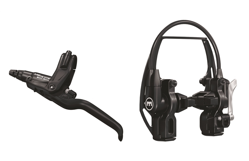 Magura Felgenbremse HS22 3-Finger Hebel mit EVO2 Anbau
