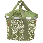 KLICKFix BIKEBASKET FLEURGREEN