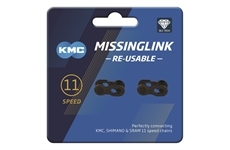 KMC Verschlussglied 11-F sw (ohne)