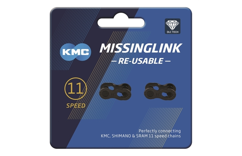 KMC Verschlussglied 11-F sw