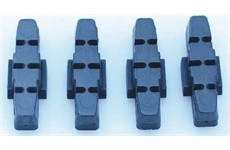 Magura Bremsbeläge HS-Bremsen schwarz (2 Sets) (schwarz)