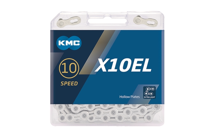KMC Kette X10EL silber 114Gl