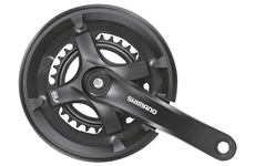 Shimano Kettenradgarnitur "TY501" Mod. 19 (schwarz)