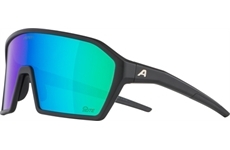 ALPINA RAM Q-LITE, black matt mirror green, - (Black matt)