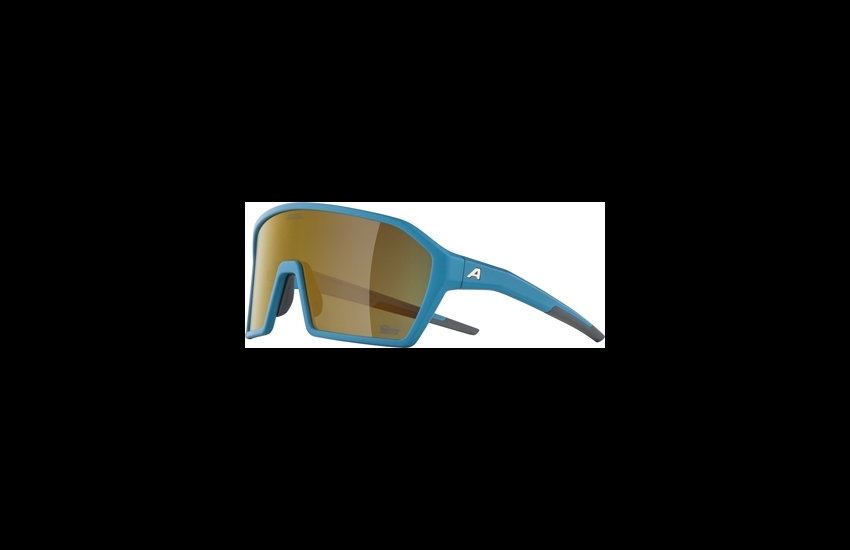ALPINA RAM Q-LITE, smoke-blue matt mirror gold, -