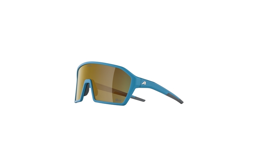 ALPINA RAM Q-LITE, smoke-blue matt mirror gold, -