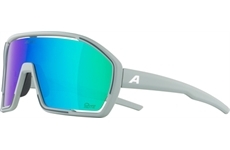 ALPINA BONFIRE Q-LITE, smoke-grey matt mirror green, - (smoke/grey matt)