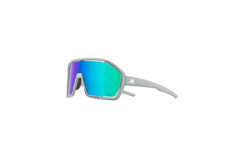 ALPINA BONFIRE Q-LITE, smoke-grey matt mirror green, -