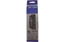 Shimano Kette CN-HG40 8-fach Quick-Link (grau)