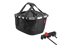 KLICKFix BIKEBASKET GT FÜR RACKTIMESCHWARZ (schwarz)
