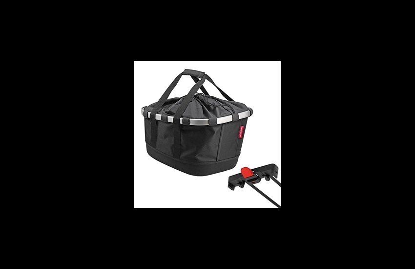 KLICKFix BIKEBASKET GT FÜR RACKTIMESCHWARZ