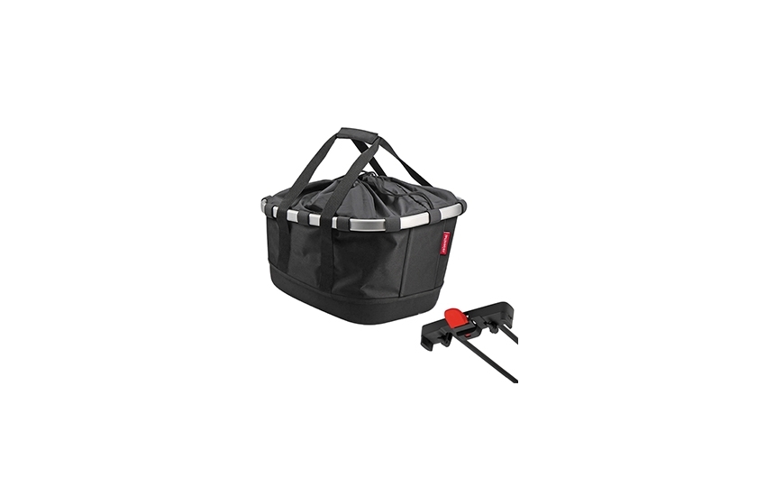 KLICKFix BIKEBASKET GT FÜR RACKTIMESCHWARZ