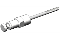 CROOZER Achsmutterkupplung XL CAC Enviolo (silver)