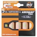 SKS Ersatzkartuschen (16 g) für AIRCHAMP, 5 Stück