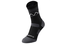 VAUDE Bike Socks Mid (black/white)
